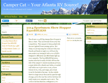 Tablet Screenshot of campercat.com